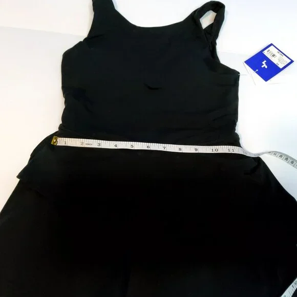 JoyLab Black Onyx Womens Active Dress XS Tiered Ruffle Skirt Workout,Casual Wear - Picture 5 of 14